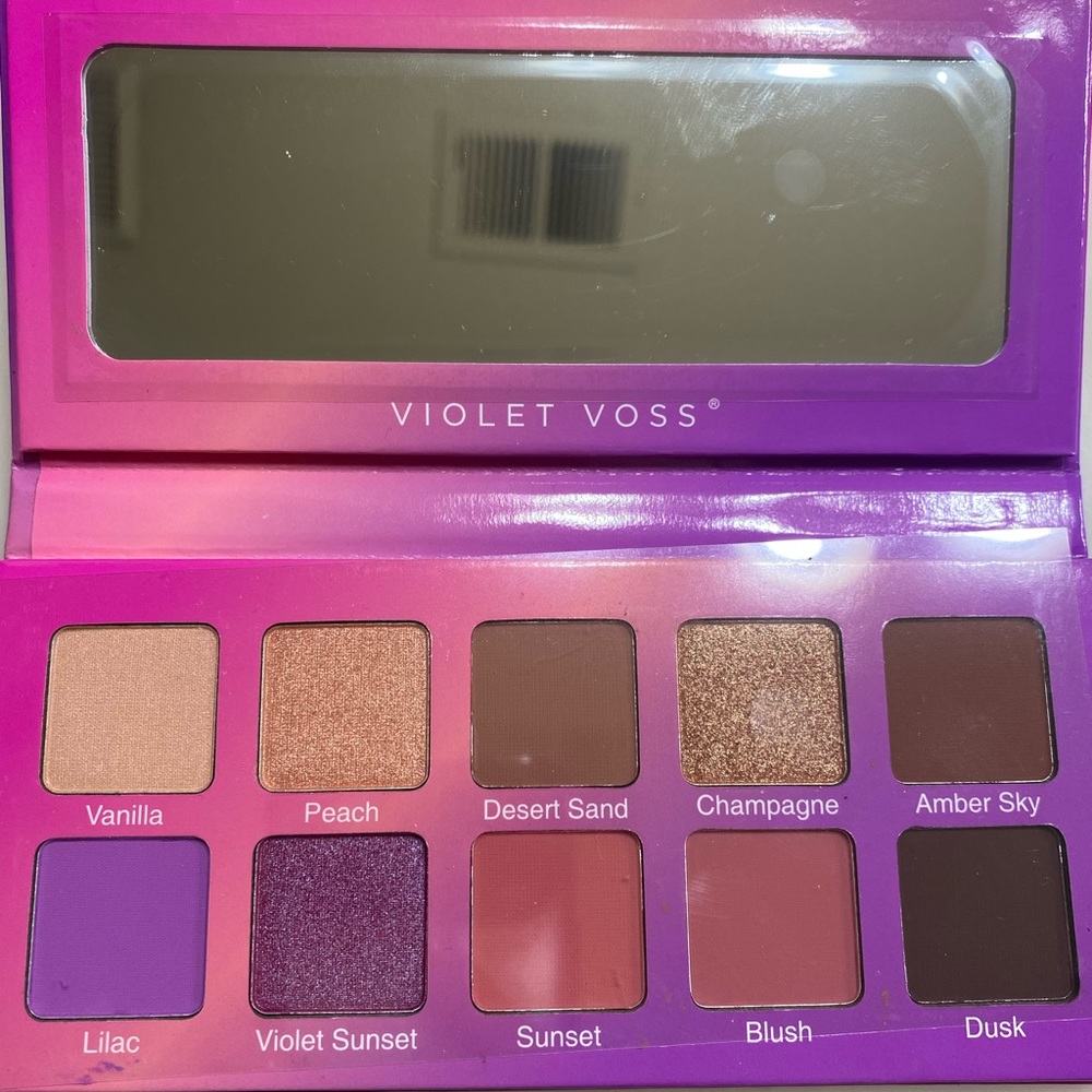Violet Voss Violet Sunset Makeup Palette Pigment And Sunset Colors